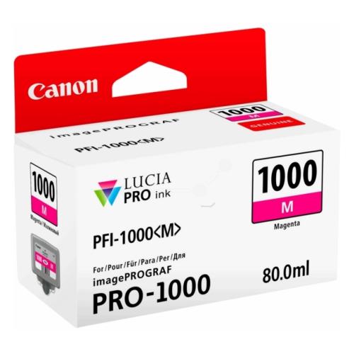 Canon cartouche d'impression magenta (0548C001 / PFI1000M)