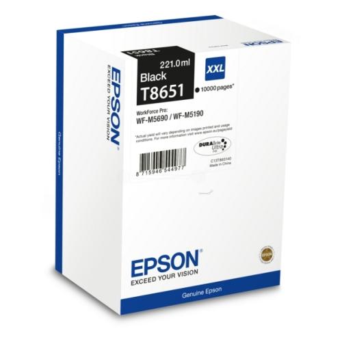 Epson cartouche d'impression noir (C13T865140 / T8651)