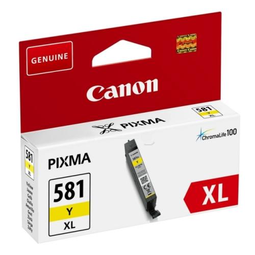 Canon cartouche d'impression jaune (2051C001 / CLI581YXL) (grande capacité)