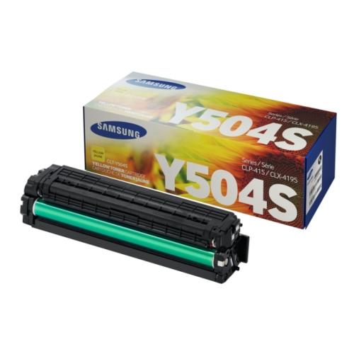 HP toner jaune (CLTY504SELS / SU502A / Y504)