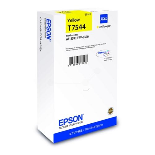 Epson cartouche d'impression jaune (C13T754440 / T7544) (grande capacité)