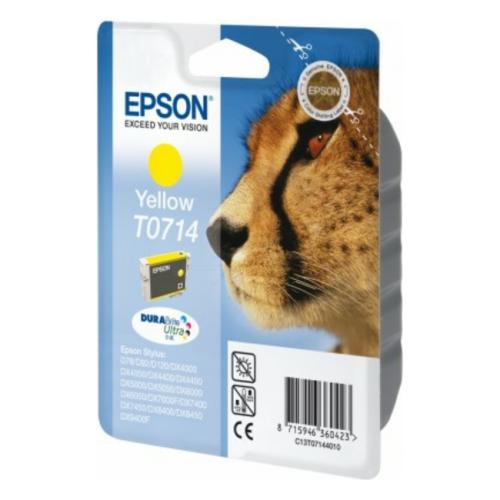 Epson cartouche d'impression jaune (C13T07144012 / T0714)