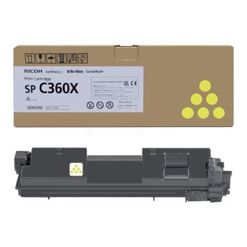 Ricoh toner jaune (408253 / SPC360X) (grande capacité)