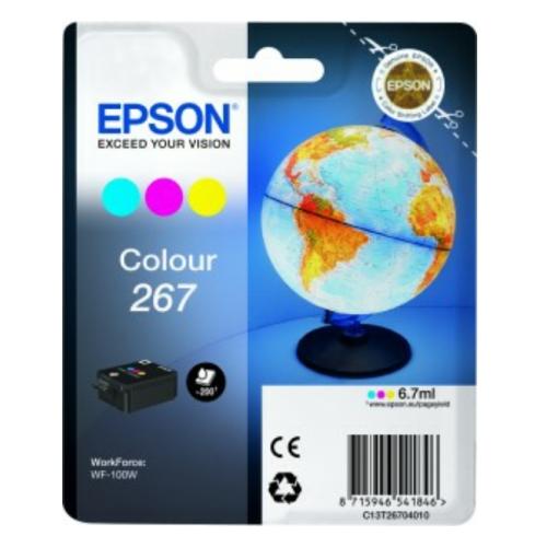 Epson cartouche d'impression couleur (C13T26704010 / 267)