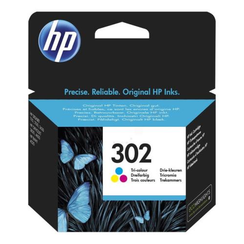 HP cartouche d'impression couleur (F6U65AE / 302)