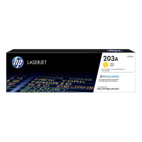 HP toner jaune (CF542A / 203A)