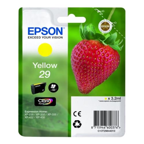 Epson cartouche d'impression jaune (C13T29844012 / 29)