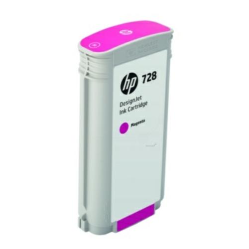 HP cartouche d'impression magenta (F9J66A / 728)