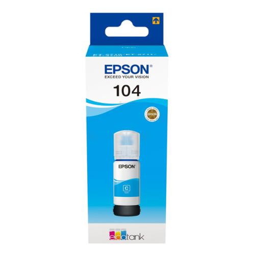 Epson cartouche d'impression cyan (C13T00P240 / 104)