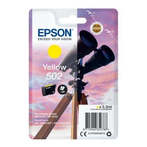 Epson cartouche d'impression jaune (C13T02V44010 / 502)