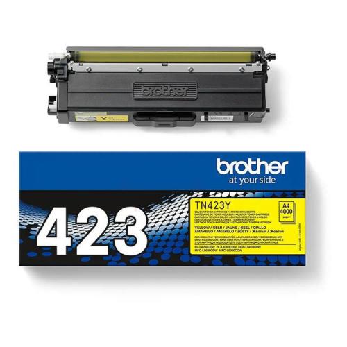 Brother toner jaune (TN423Y /) (grande capacité)