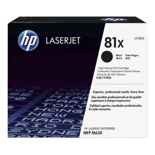 HP toner noir (CF281X / 81X) (grande capacité)