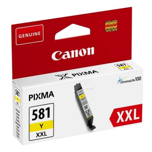 Canon cartouche d'impression jaune (1997C001 / CLI581YXXL) (grande capacité)