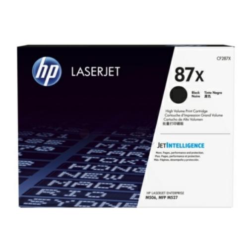 HP toner noir (CF287X / 87X) (grande capacité)