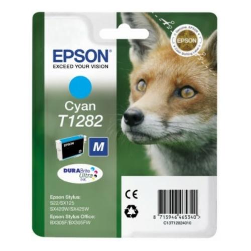 Epson cartouche d'impression cyan (C13T12824012 / T1282)