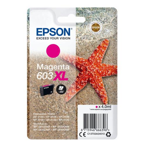 Epson cartouche d'impression magenta (C13T03A34010 / 603XL) (grande capacité)