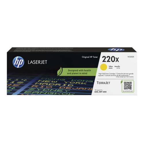 HP toner jaune (W2202X / 220X) (grande capacité)