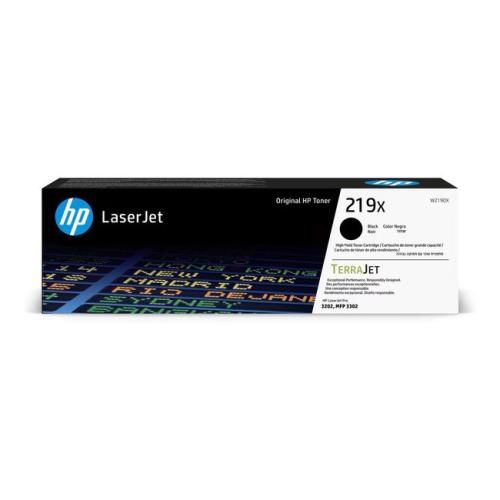 HP toner noir (W2190X / 219X) (grande capacité)