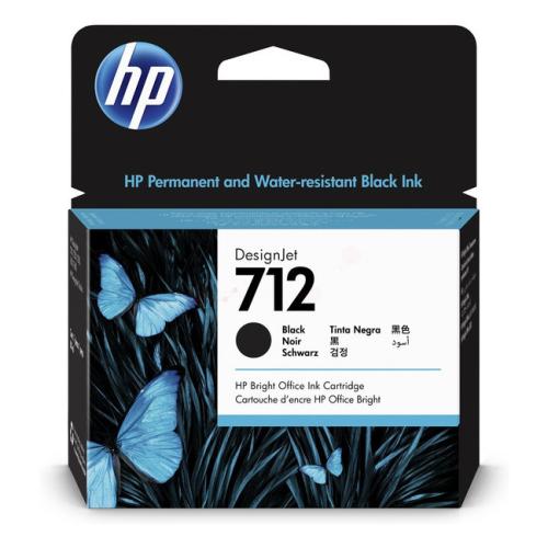 HP cartouche d'impression noir (3ED71A / 712)