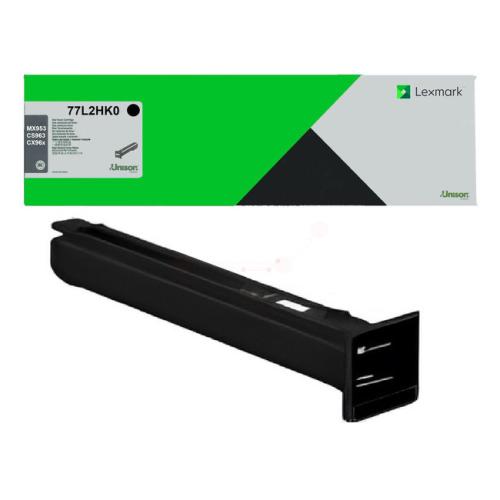 Lexmark toner noir (77L2HK0 / 077L2HK0) (Retour, grande capacité)