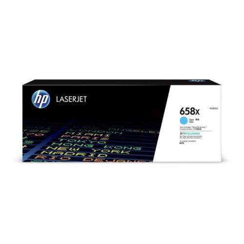 HP toner cyan (W2001X / 658X) (grande capacité)