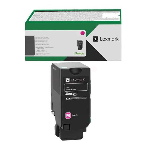 Lexmark toner magenta (81C2XM0 / 081C2XM0) (Retour, grande capacité)