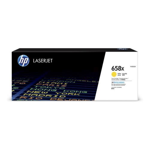 HP toner jaune (W2002X / 658X) (grande capacité)