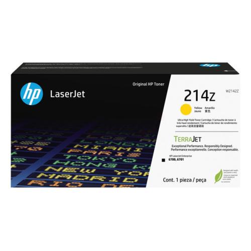 HP toner jaune (W2142Z / 217Z) (grande capacité)