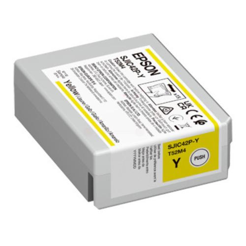 Epson cartouche d'impression jaune (C13T52M440 / SJIC42PY)