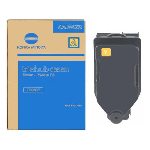 Konica Minolta toner jaune (AAJW252 / TNP80Y)