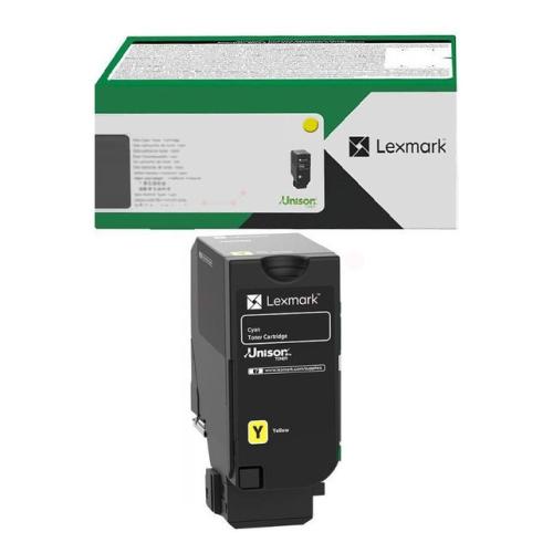 Lexmark toner jaune (71C2HY0 / 071C2HY0) (Retour, grande capacité)