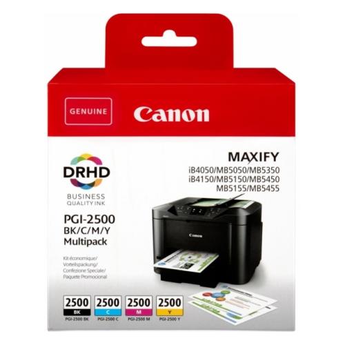 Canon cartouche d'impression noir / cyan / magenta / jaune (9290B006 / PGI2500BKCMY) (multipack)