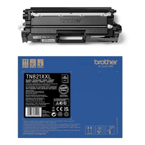 Brother toner noir (TN821XXLBK /) (grande capacité)