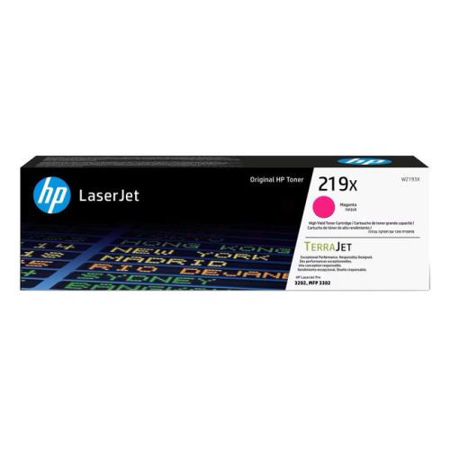 HP toner magenta (W2193X / 219X) (grande capacité)