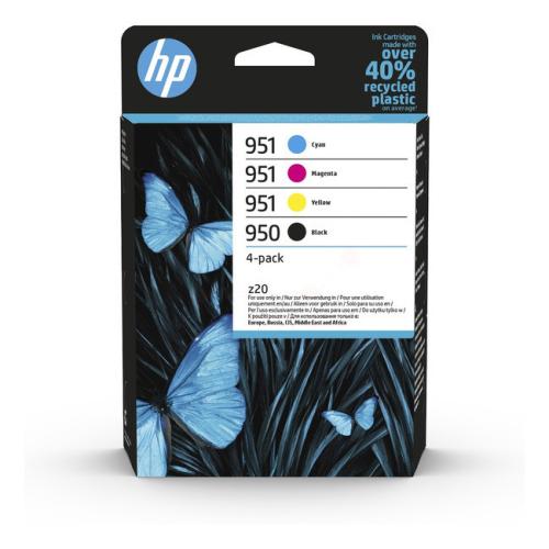 HP cartouche d'impression noir / cyan / magenta / jaune (6ZC65AE / 950951) (multipack)