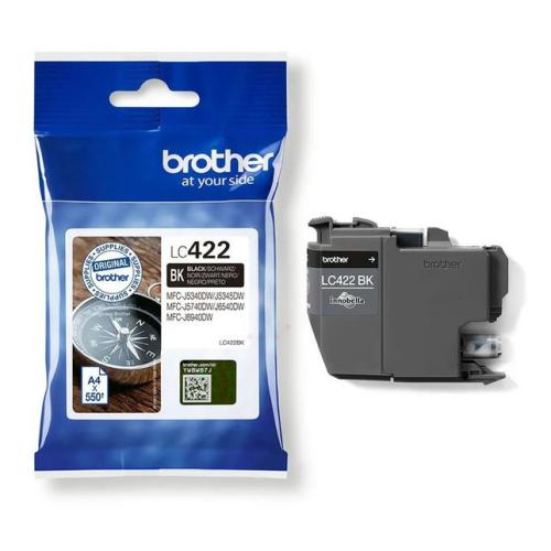 Brother cartouche d'impression noir (LC422BK)