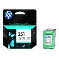 HP cartouche d'impression couleur (CB337EE / 351)