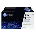 HP toner noir (Q7553XD / 53XD) (Double Pack)