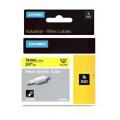 Dymo heat shrink tube noir sur jaune (18058 / S0718340), 19mm