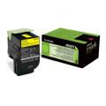 Lexmark toner jaune (80C2SY0 / 802SY) (Retour)