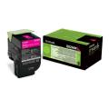 Lexmark toner magenta (80C2HM0 / 802HM) (Retour)