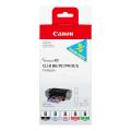 Canon cartouche d'impression noir / photo cyan / photo magenta / rouge / vert (0620B027 / CLI8) (multipack)