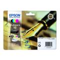 Epson cartouche d'impression noir / cyan / magenta / jaune (C13T16264010 / 16) (multipack)