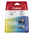 Canon cartouche d'impression noir / couleur (5225B006 / PG540+CL541) (Double Pack, multipack)