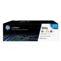 HP toner cyan / magenta / jaune (CF372AM / 304A) (multipack)