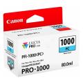 Canon cartouche d'impression photo cyan (0550C001 / PFI1000PC)