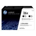 HP toner noir (CF226XD / 26X) (Double Pack, grande capacité)