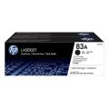 HP toner noir (CF283AD / 83A) (Double Pack)