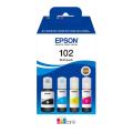 Epson cartouche d'impression noir / cyan / magenta / jaune (C13T03R640 / 102) (multipack)