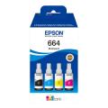 Epson cartouche d'impression noir / cyan / magenta / jaune (C13T664640 / 664) (multipack)